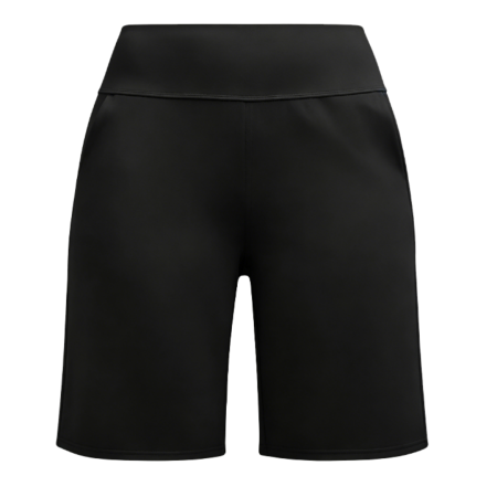 Women's High Waisted Bermuda Shorts: Athletic Biker Shorts