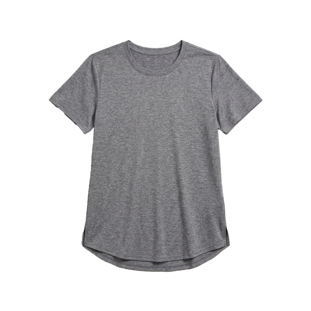 Womens Open Back Short Sleeve Workout Yoga Top - Image 4